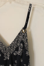 NEW Exhilaration Navy and White Floral Dress | M