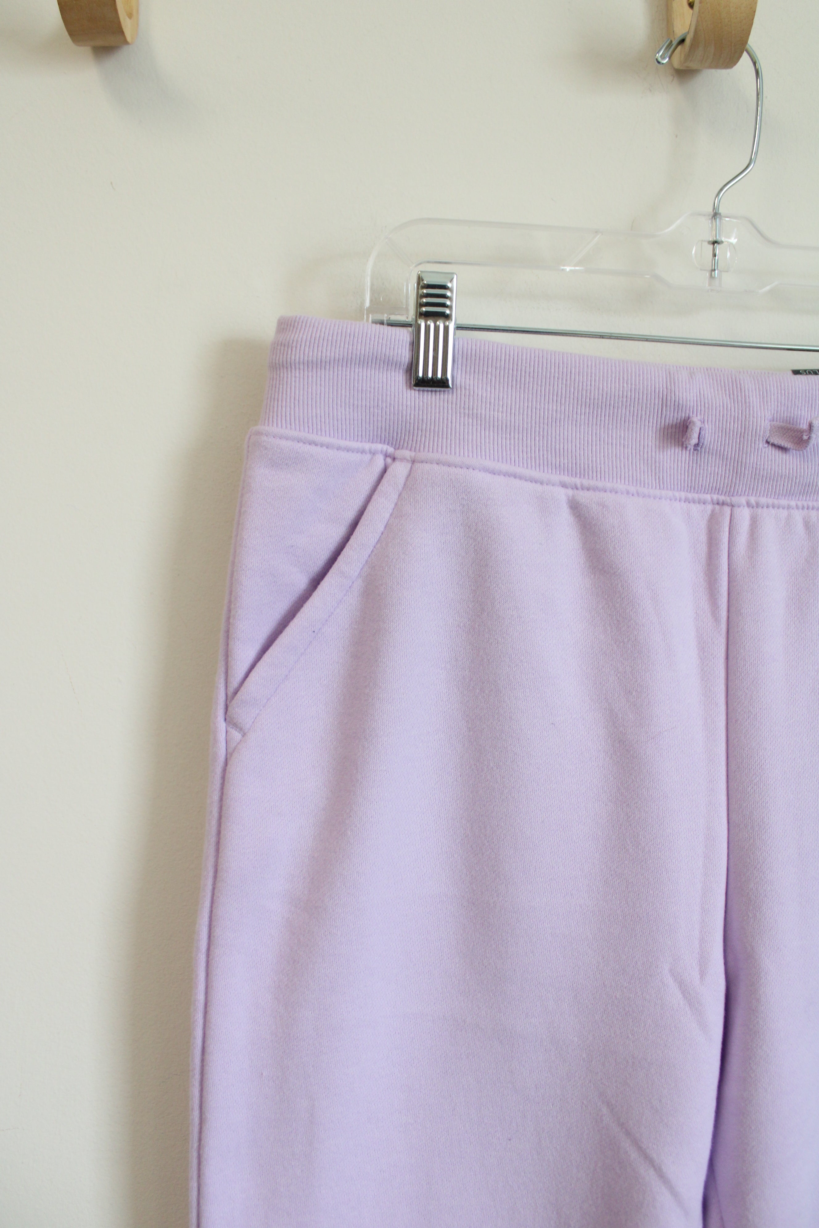 NEW Tek Gear Mid-Rise Flare Lavender Fleece Lined Jogger Sweatpants | Youth 16 Plus