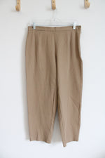 Liz Claiborne Tan Trouser Pants | 12 Petite
