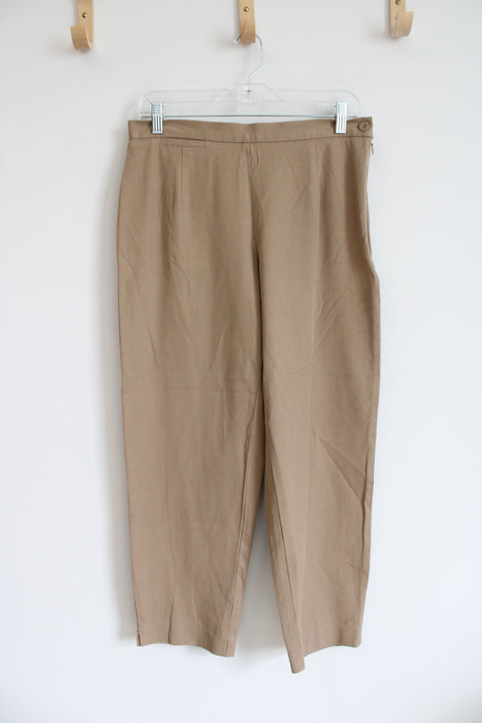 Liz Claiborne Tan Trouser Pants | 12 Petite