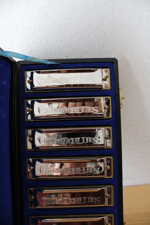 Chicago Blues Complete Harmonica Set