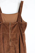 American Eagle Brown Corduroy Dress | S