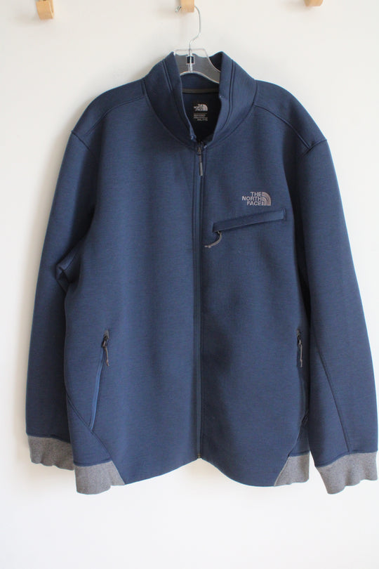 The North Face Teal Blue Zip Up Jacket | XXL