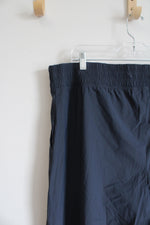NEW Old Navy Active Sleektech High Rise Blue/Gray Wide Leg Pants | XL