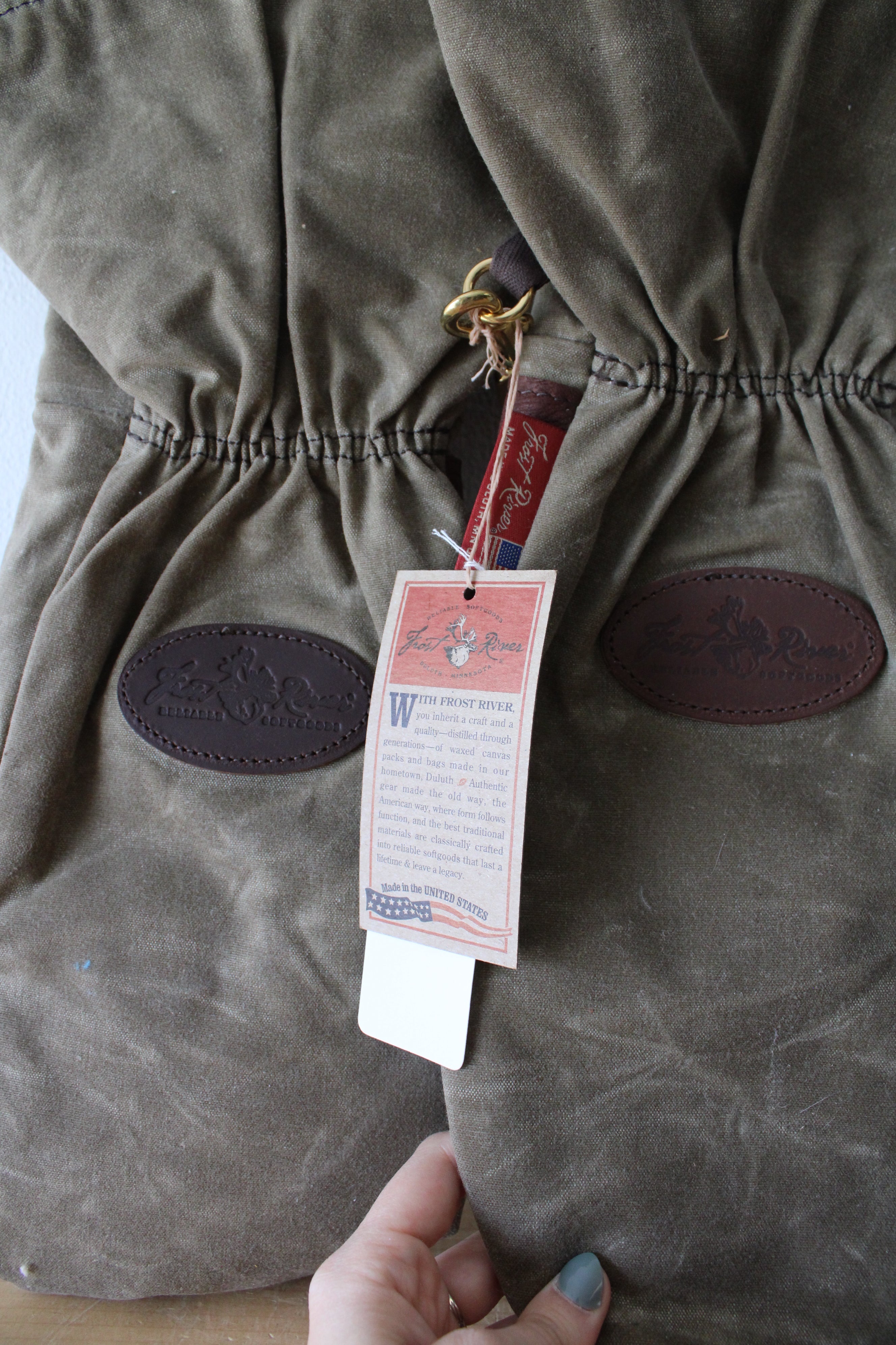 NEW Frost River Great Northern Choppers Field Tan Glove Mittens | XL
