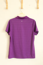 Callaway Purple Athletic Polo Shirt | L