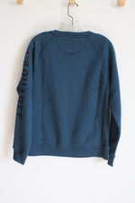 Carhartt Relaxed Fit Teal Blue Sweatshirt | M