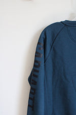 Carhartt Relaxed Fit Teal Blue Sweatshirt | M