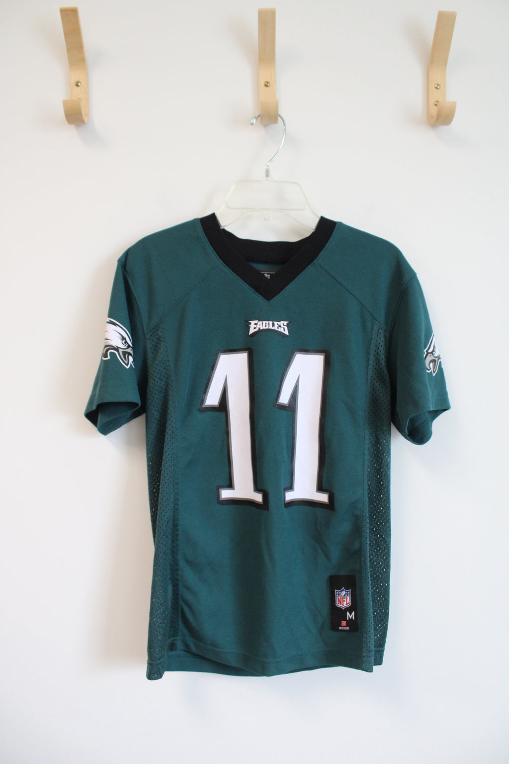 NFL Team Apparel Philadelphia Eagles #11 Wentz Jersey | Youth M (10/12)