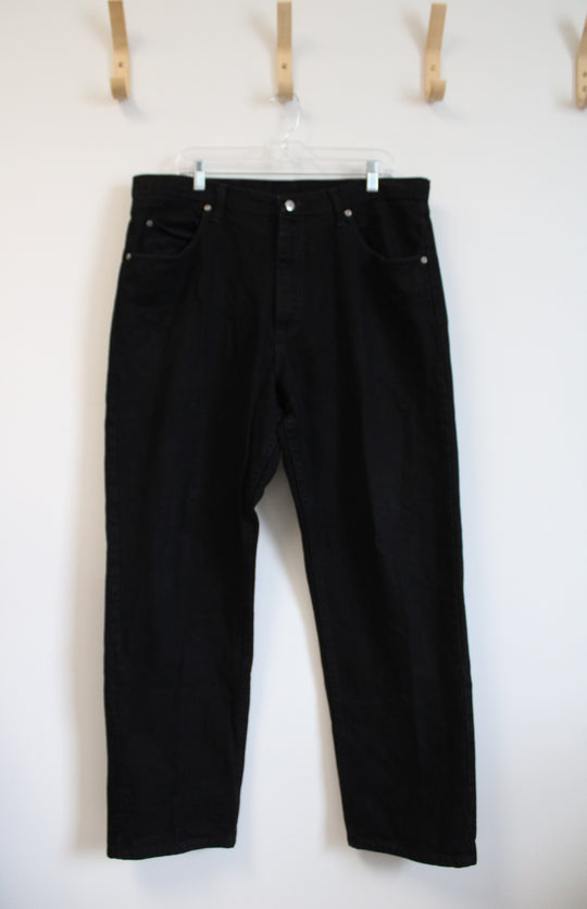 Wrangler Black Jeans | 38X32