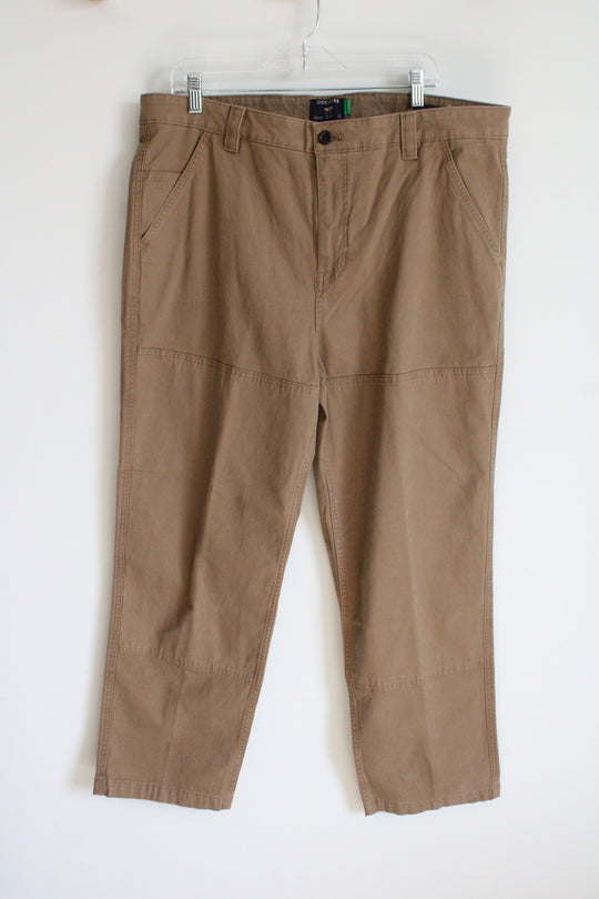 Dockers Carpenter Brown Khaki Straight Fit Pants | 38X28