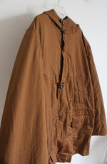 Billy Reid Three-Way Brown Hooded Parka Jacket | XXL