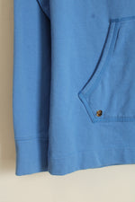 Lilly Pulitzer Blue 3Q Zip Pullover Jacket | S