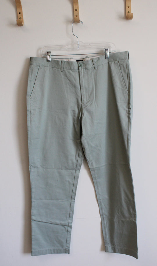J.Crew Green Cotton Trousers | 36X30