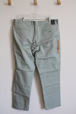 J.Crew Green Cotton Trousers | 36X30