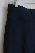 Greg Norman Blue Polyester Stretch Waistband Trousers | 30X32