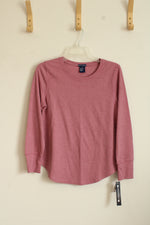 NEW Architect Mauve Long Sleeve Ribbed Shirt | M