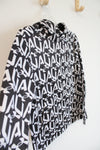 Under Armour Black & White Patterned Hoodie | Youth L