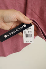 NEW Architect Mauve Long Sleeve Ribbed Shirt | M
