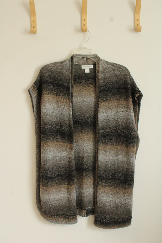 Christopher and Banks Open Front Cover Shawl | XL