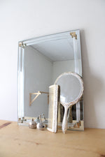 Vintage Godinger Silver Art Co. Vanity Mirror Tray & Accessory Set
