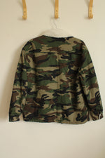 NEW Canyon Creek Camo Sherpa Lined Trucker Jacket | M