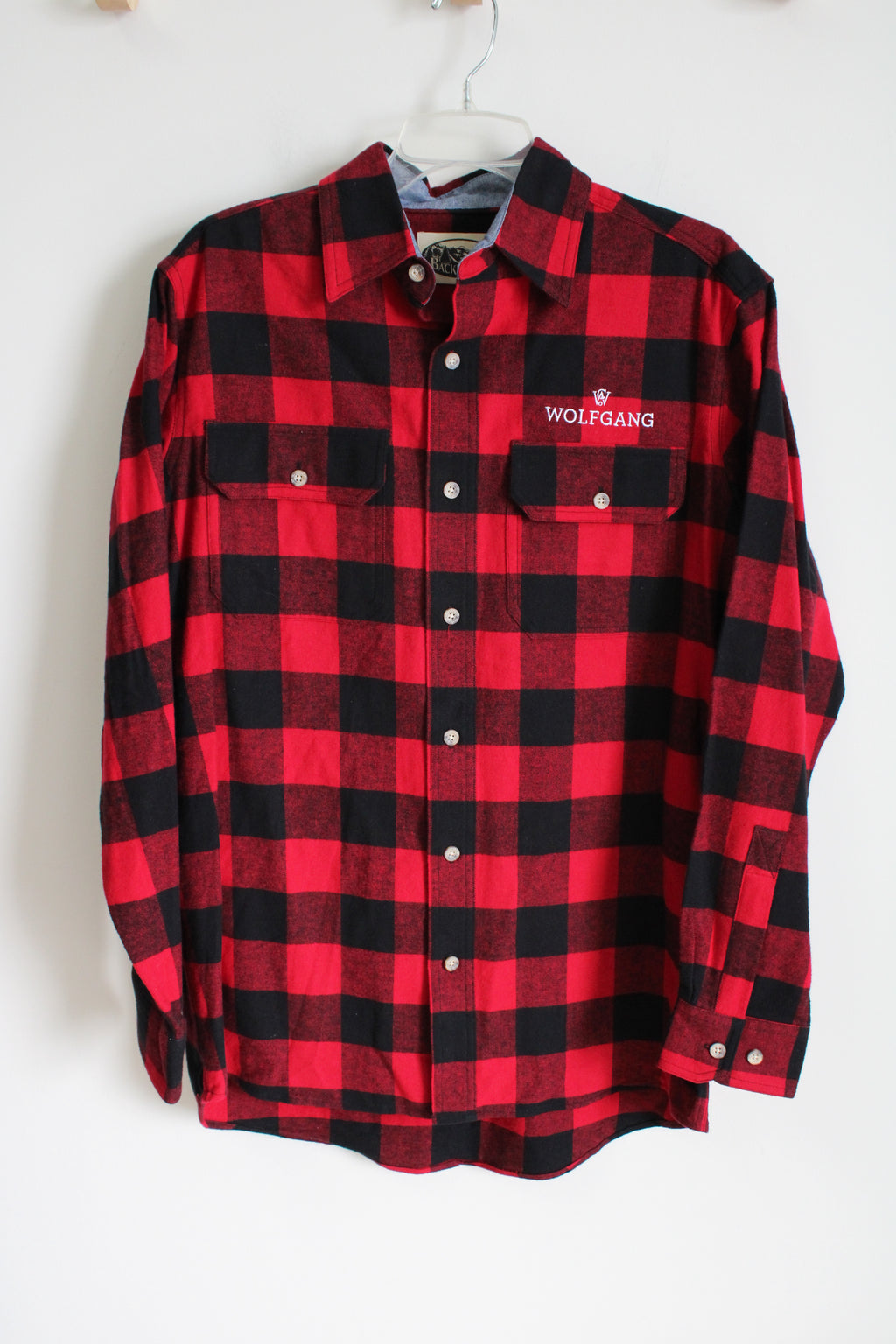 Backpacker Red Buffalo Check Wolfgang Flannel | M