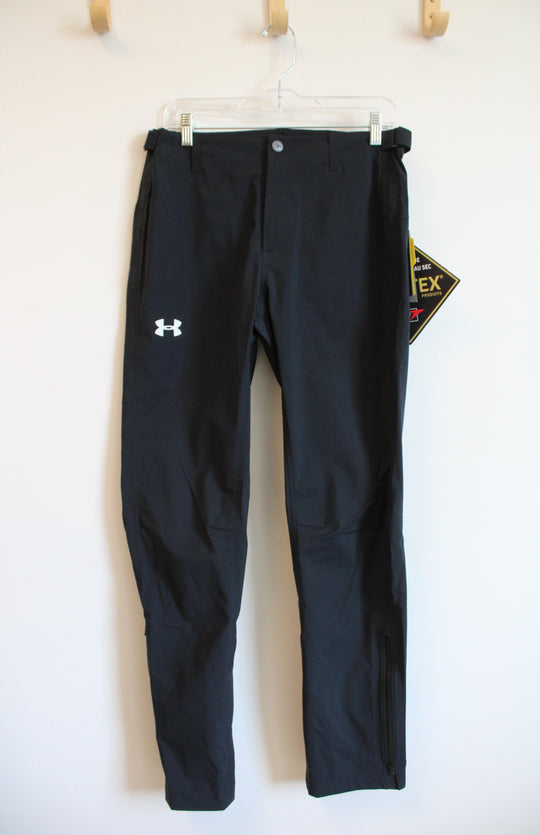 NEW Under Armour Storm Proof Black Pants | S