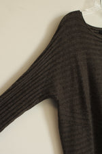 Renaur Gray Textured Long Top | L