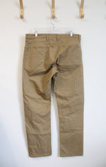 Chaps Straight Fit Tan Pants | 36X32