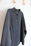 NEW Vintage Christopher Calvin Charcoal Gray Button Down Top | 1X