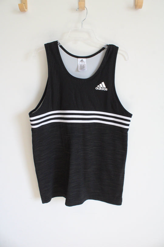 Adidas Black Tank | L