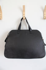 Kate Spade Adriana Leopard Hair & Black Leather Satchel Bag