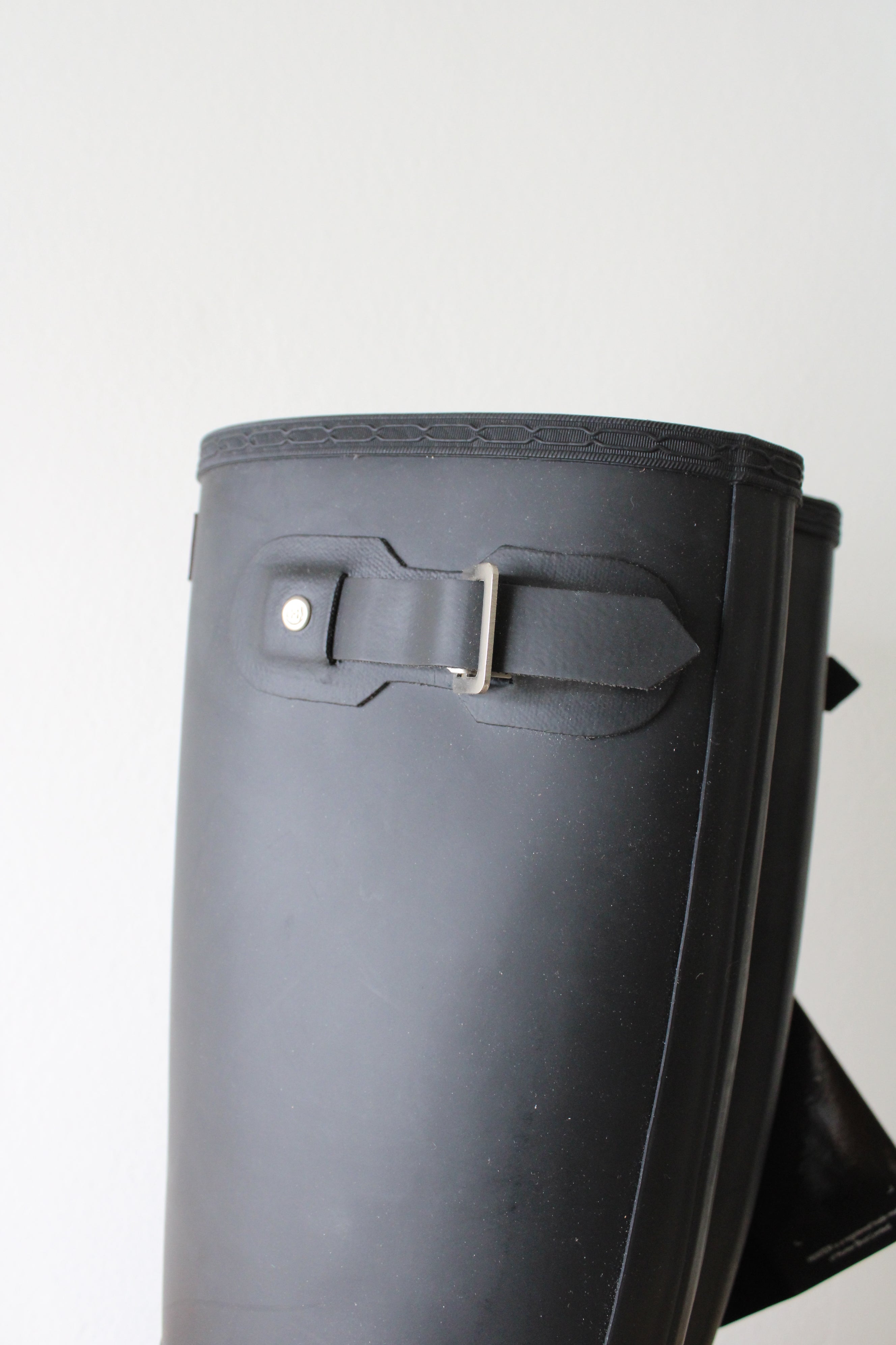 NEW Hunter Original Back Adjustable Tall Black Rain Boot | Size 8F/7M