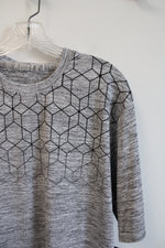 NEW Cougar Sport Gray & Black Patterned Athletic Shirt | XL