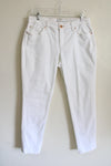 INC Denim Mid Rise Straight White Jeans | 8/29