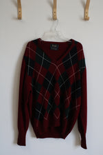 Pringle Diamond Cashmere Sweater | L