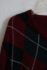 Pringle Diamond Cashmere Sweater | L
