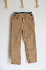 Cat & Jack Stretch Straight Brown Jeans | Youth 10