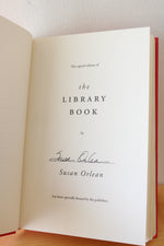 The Library Book By Susan Orlean Signed Copy