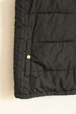 Old Navy Black Puffer Vest | S