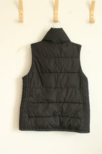Old Navy Black Puffer Vest | S
