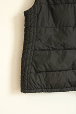 Old Navy Black Puffer Vest | S