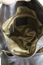 Coach Phoebe Madison Brown Zebra Print Shoulder Bag