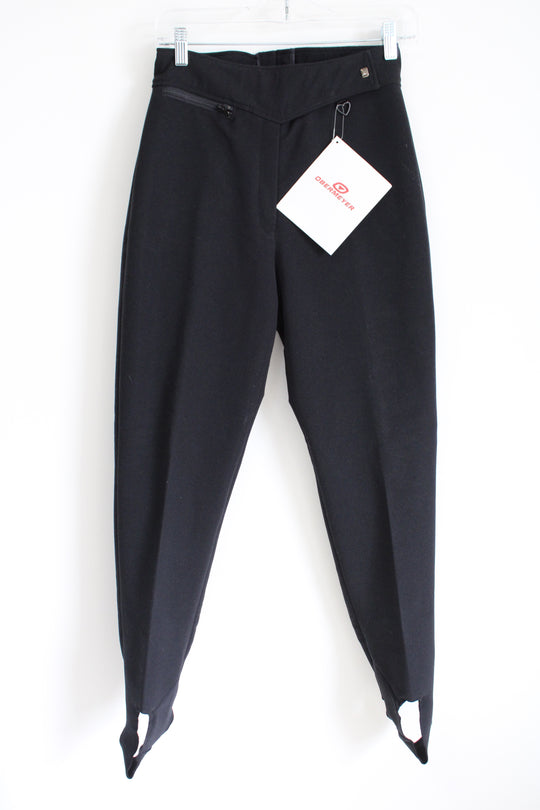 NEW Obermeyer ITB Stretch Black Stirrup Pant | 8