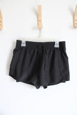 90 Degrees Black Athletic Shorts | Youth L (12)