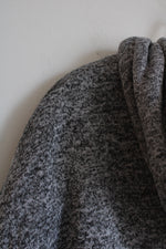 Seven Apparel Gray Sherpa Lined Hooded Jacket | L