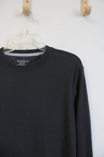 Architect Jean Co. Green Gray Waffle Knit Long Sleeved Shirt | M