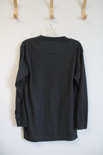Architect Jean Co. Green Gray Waffle Knit Long Sleeved Shirt | M