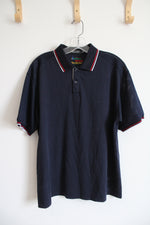 Hugo Boss Spring Summer Lie Fallow Dude Navy Striped Color Shirt | XXL